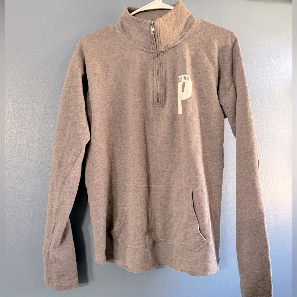Victoria’s Secret PINK half zip pullover